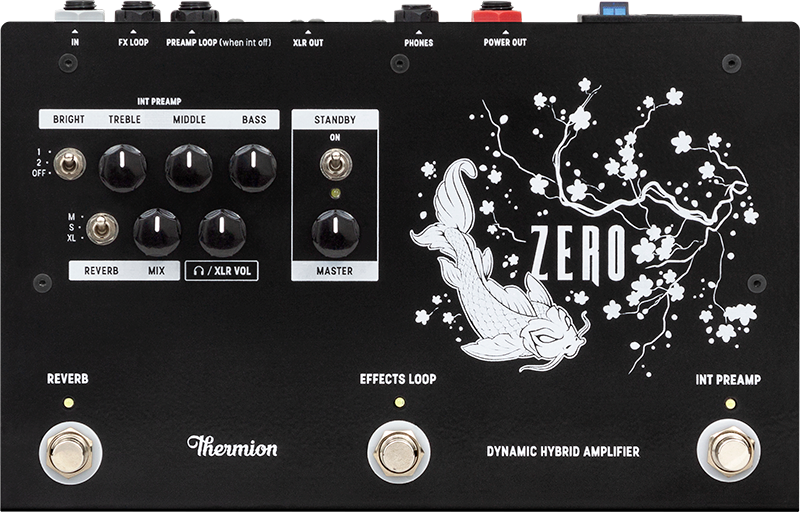 Thermion Zero Dynamic Hibrid Amplifier - Front view
